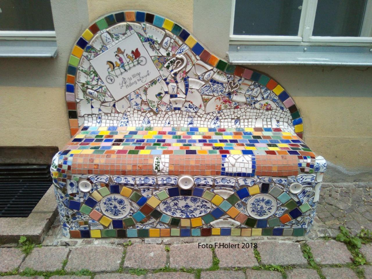 Zu Den Blauen Schwertern Meissen Hotel Exterior foto